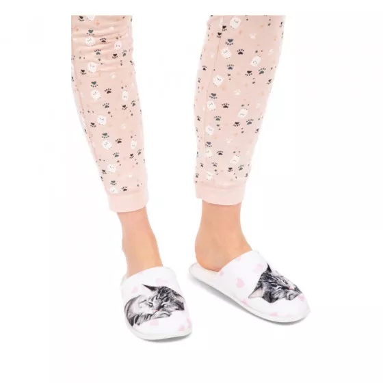 Chaussons BLANC MERRY SCOTT