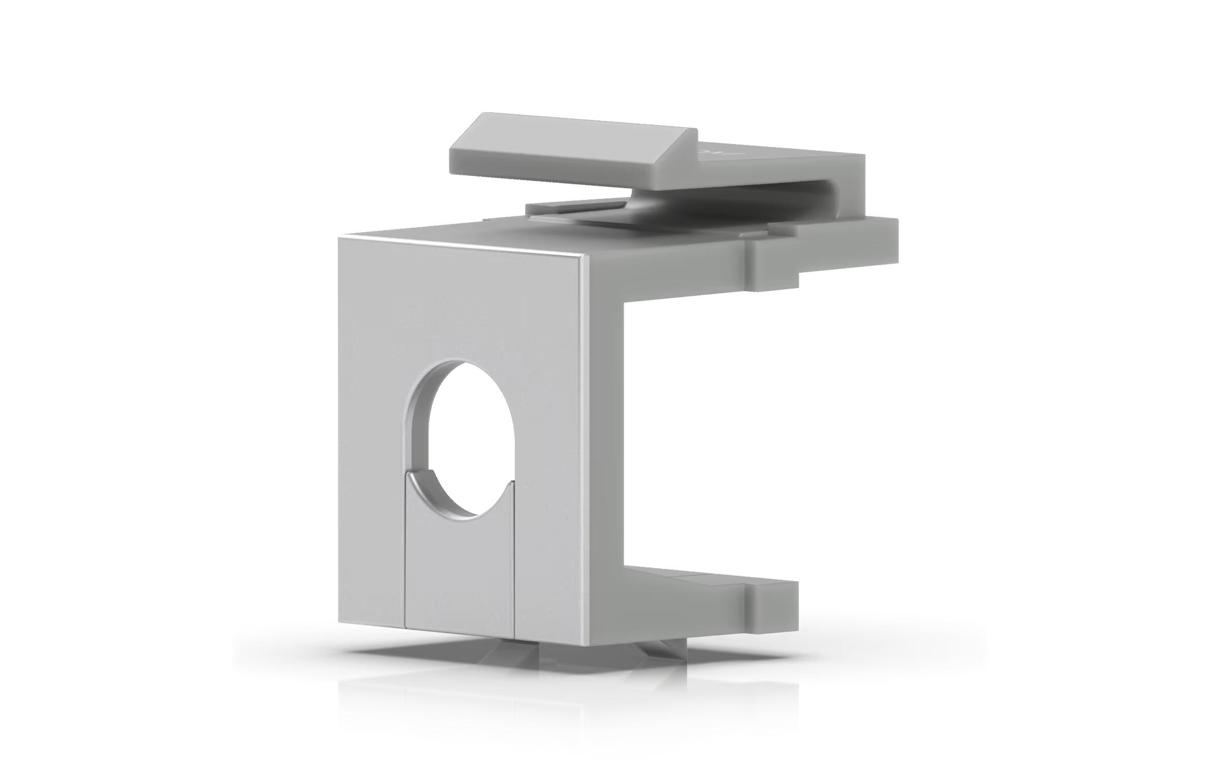 Blindeinsatz Keystone Pass-Through 24 StückSnap-in-Einsätze zur Abdeckung ungenutzter Ports auf einem leeren Keystone-Patchpanel bei gleichzeitiger Beibehaltung eines sauberen und ästhetischen Aussehens
