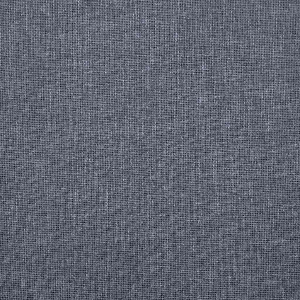 Sofa 2-Sitzer Stoff Dunkelgrausku-242220