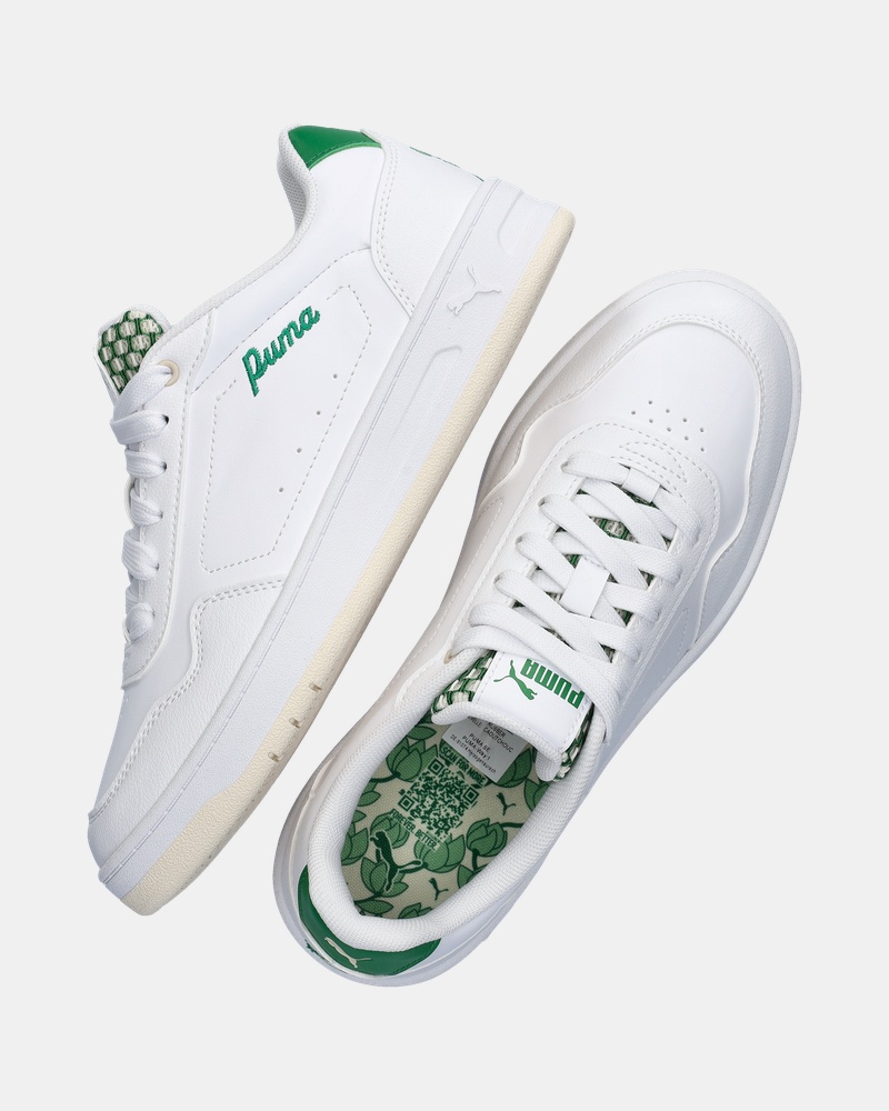 Puma Court Classy Blossom Lage sneakers  - wit