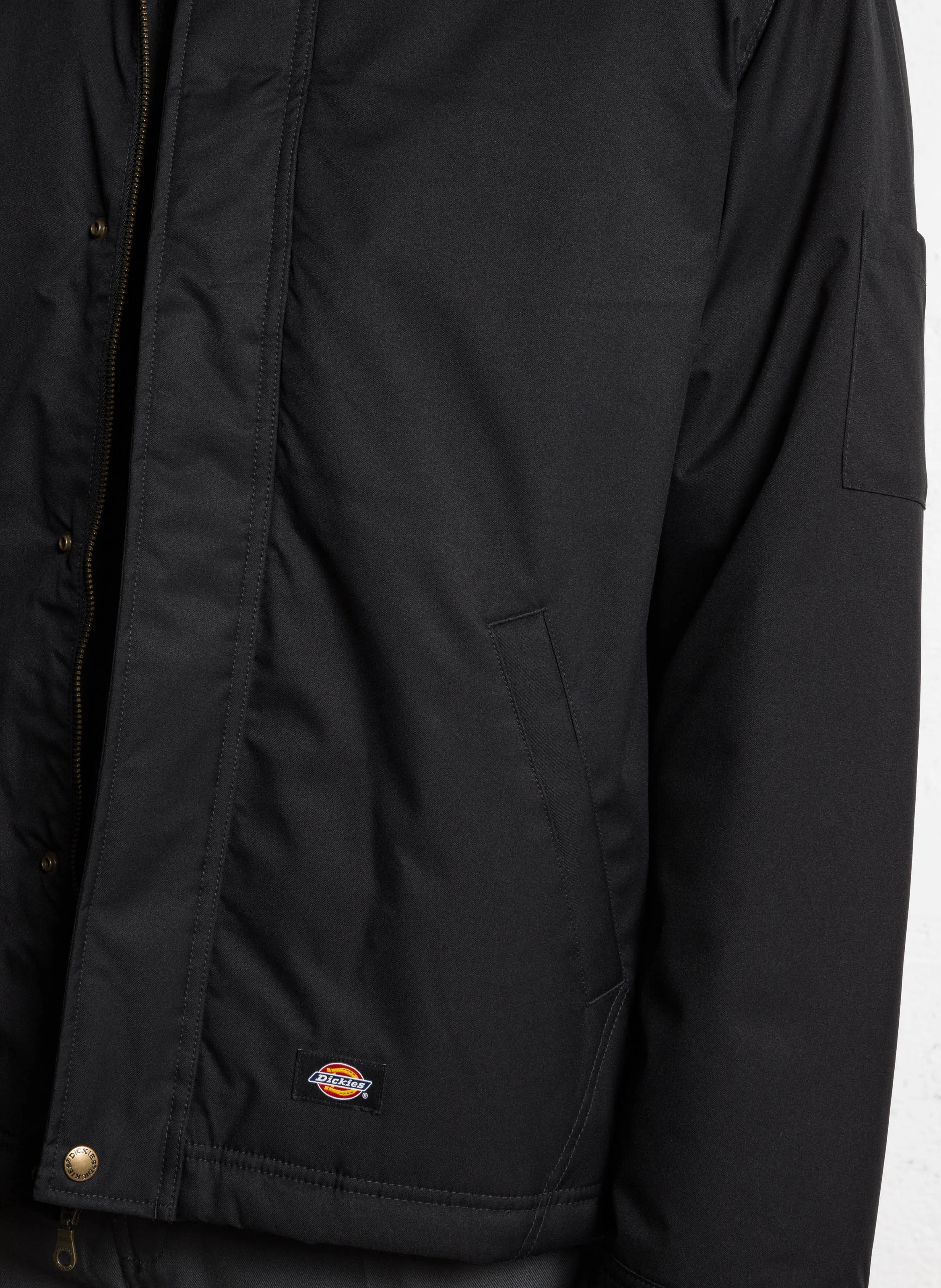PLAINS - Veste oversize à col classique | Noir