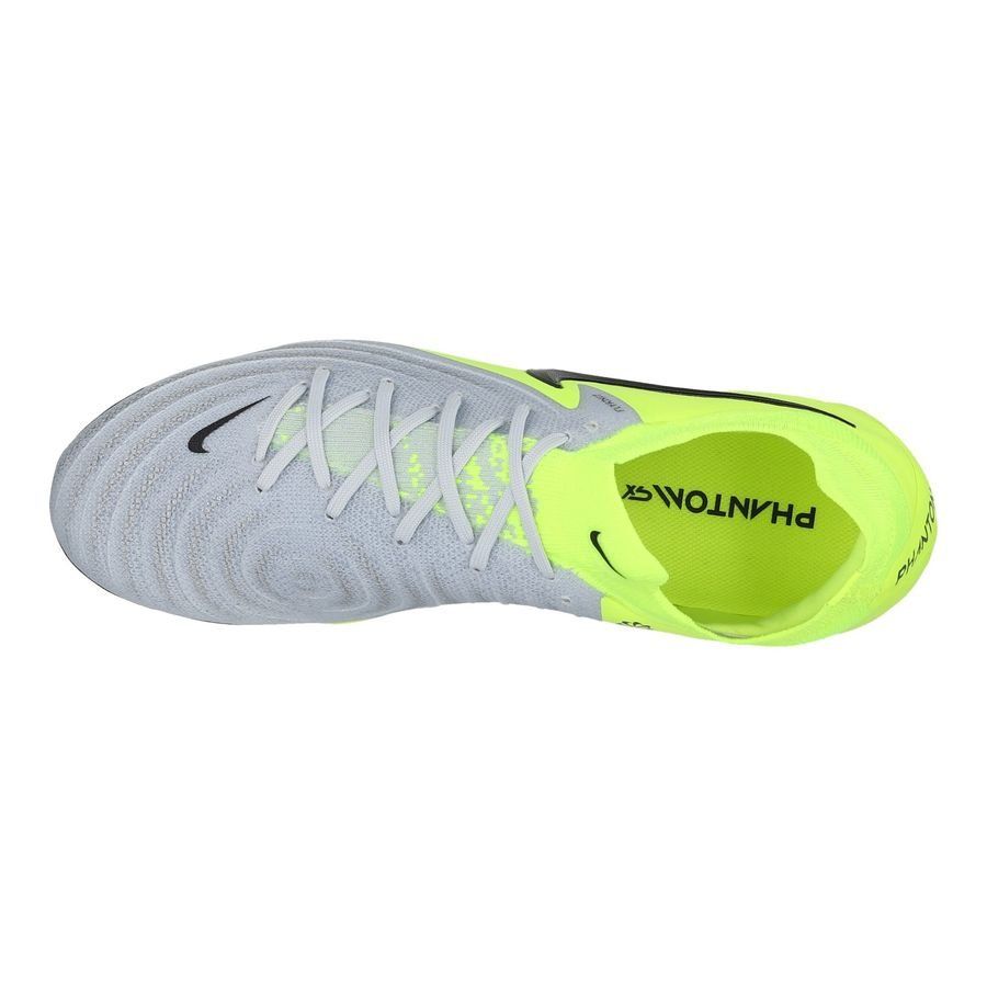 Nike Phantom GX II Pro FG Mad Voltage - Argenté/Noir/Jaune Fluo