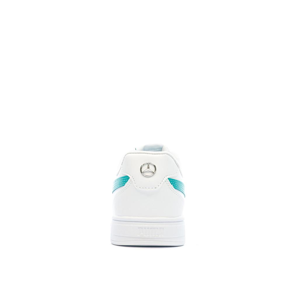 Puma Baskets Blanc/Turquoise Homme Puma Mapf1 Caven Mercedes
