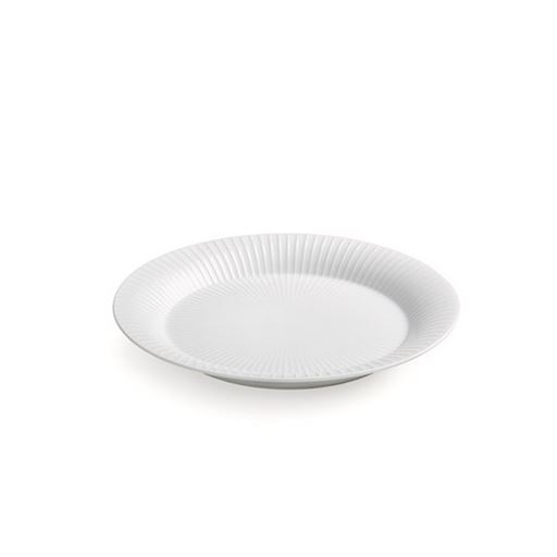 Kähler Hammershøi Frokosttallerken, Hvid, Ø22 cm