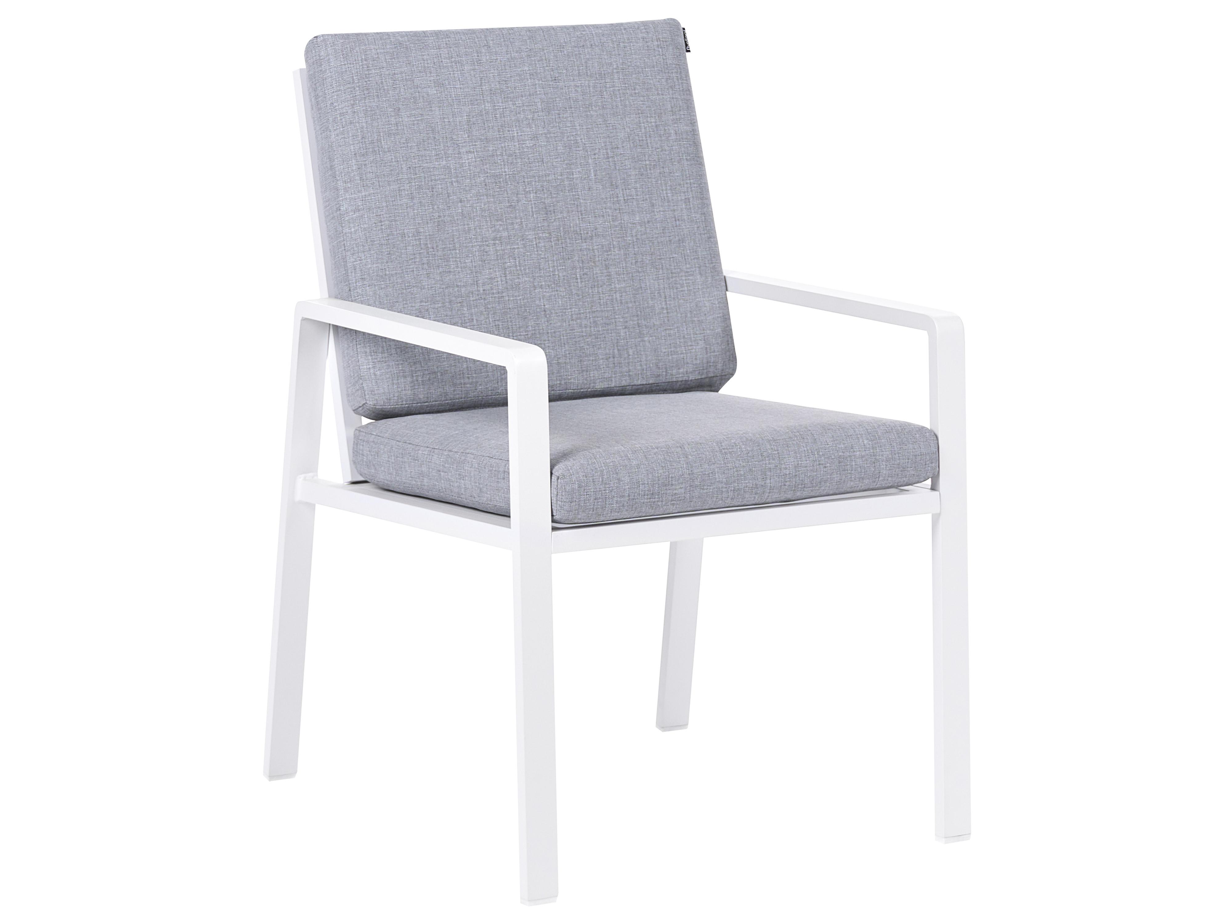 Tuinset 4-zits VISSO Grijs/wit