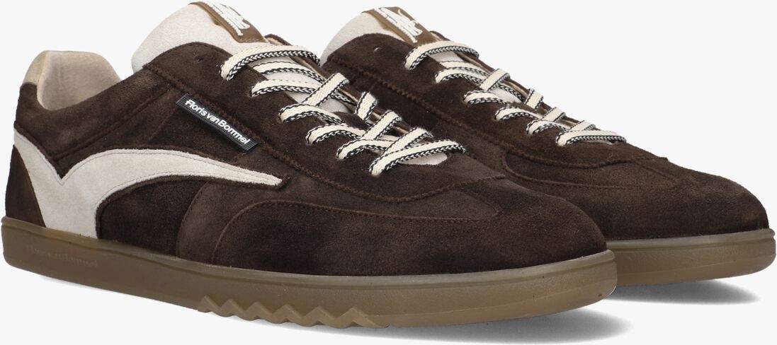bruine floris van bommel lage sneakers sfm-10224 de zaler