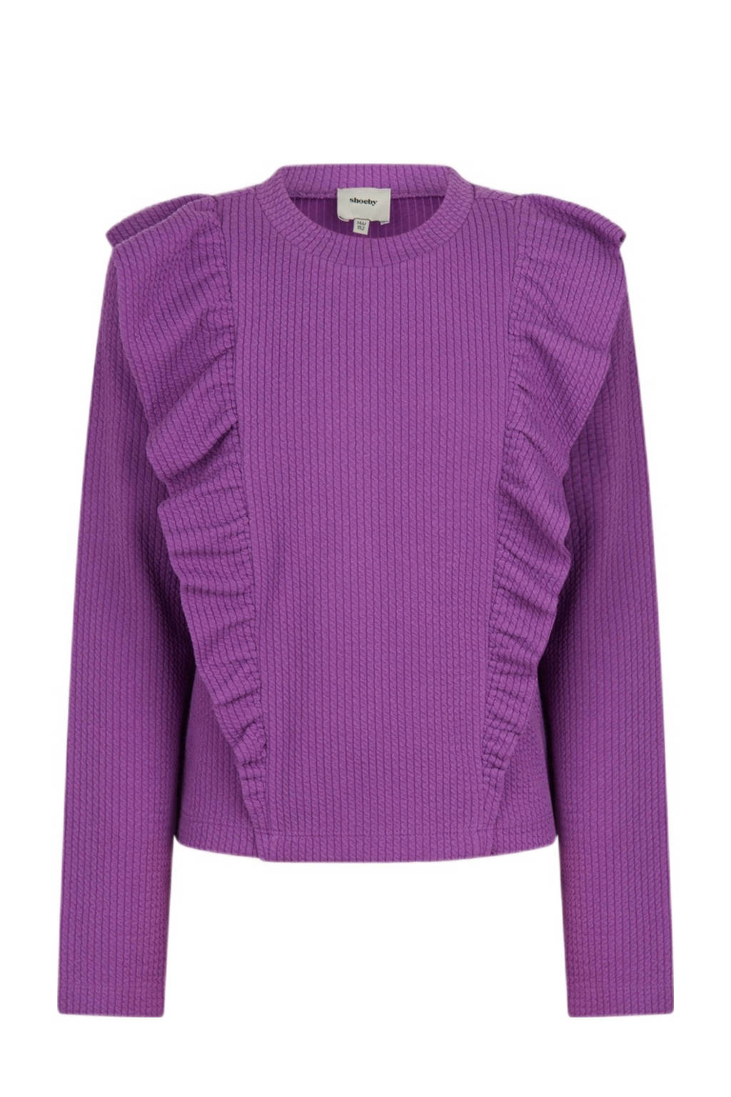 Shoeby longsleeve donkerpaars