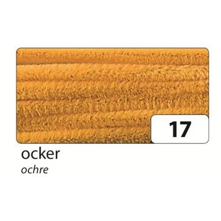 folia Chenilledraht ocker L 50 cm Ø 8 mm