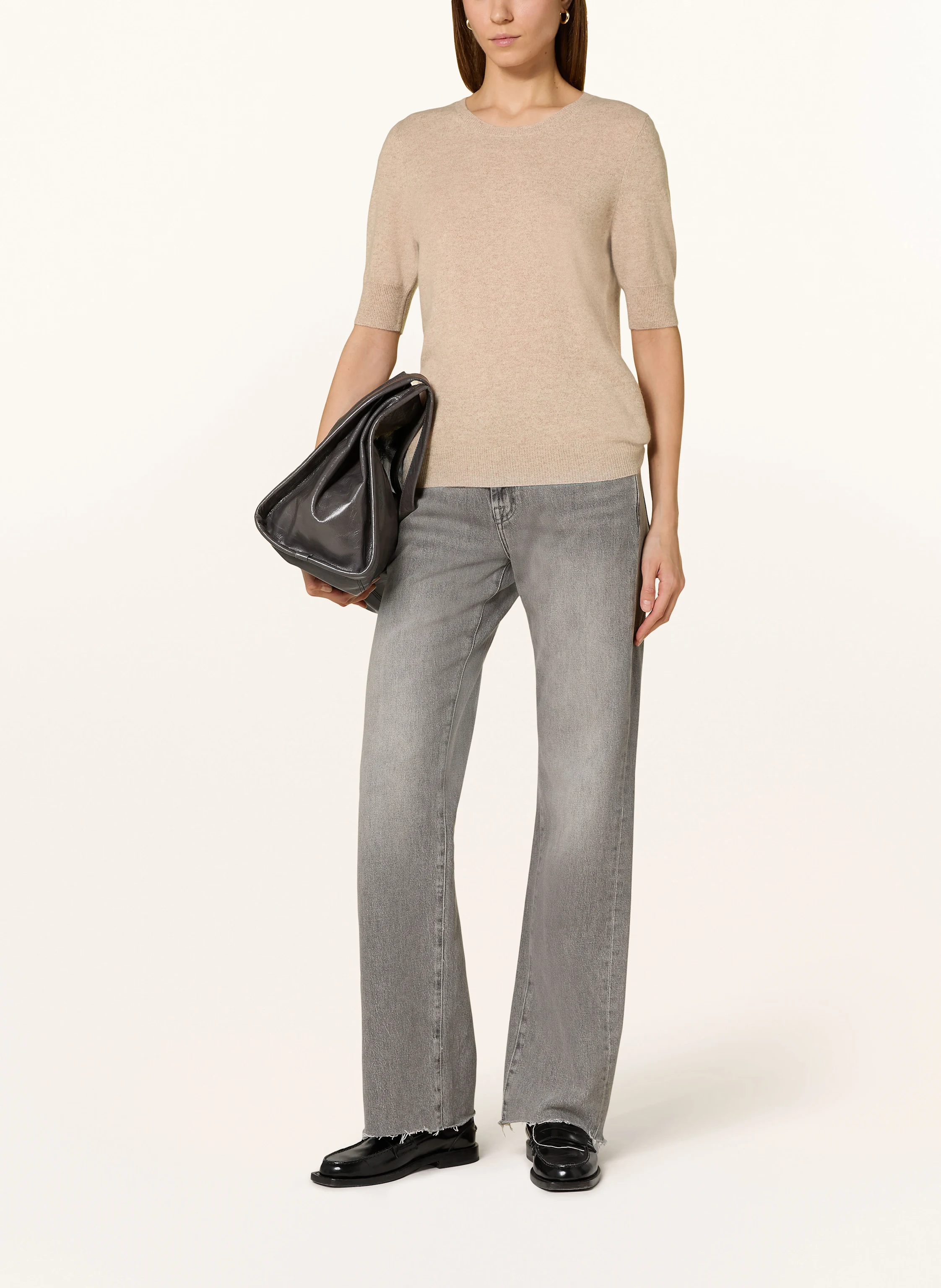 REPEAT Strickshirt aus Cashmere
