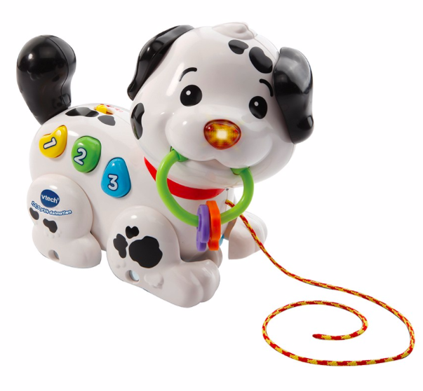 JOUET DIVERS 2 EME AGE 123 P'TIT DALMATIEN - Doré