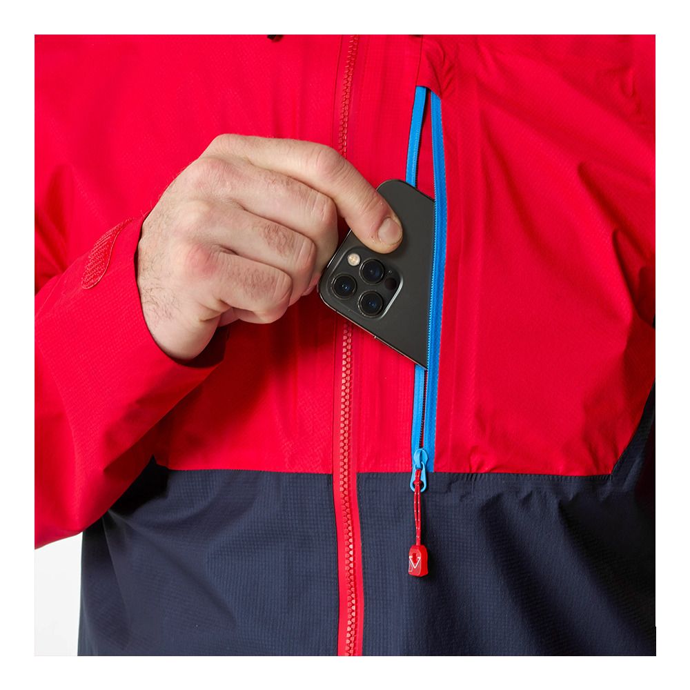 Millet TRILOGY FRAGMENT 3L - Veste Homme saphir/rouge