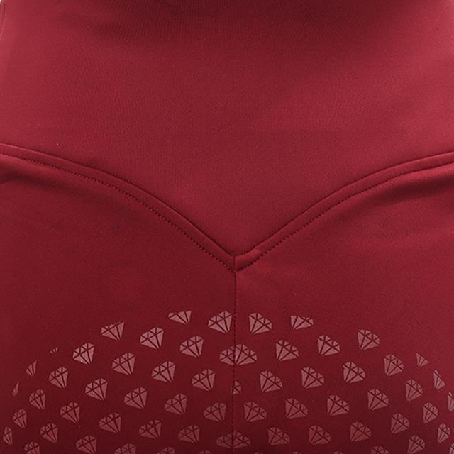 Paardrijlegging La Valencio LVWella Full Grip Donkerrood