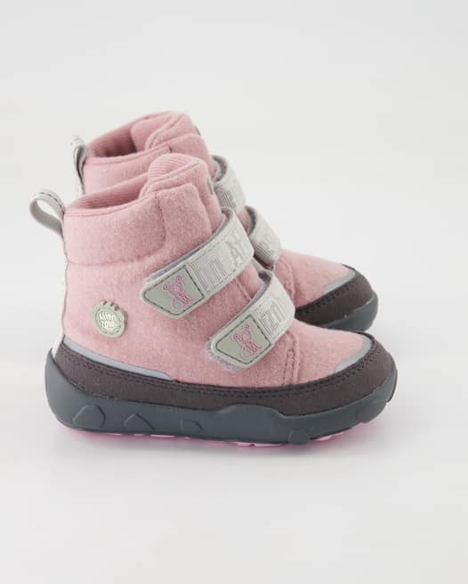 Affenzahn Wolle Comfy Winterstiefel in Rosa