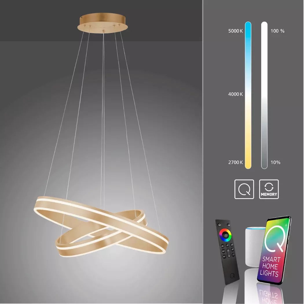 LED-Pendelleuchte Q-Vito