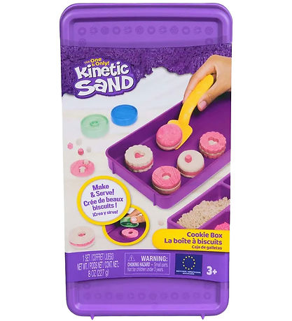 Kinetic Sand Sandset - Cookie Box - 227 g