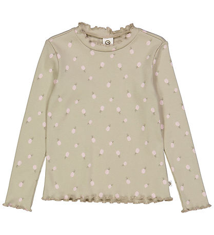 Müsli Bluse - Rib - Pineapple - Soft Green/Poesie Green/Mary