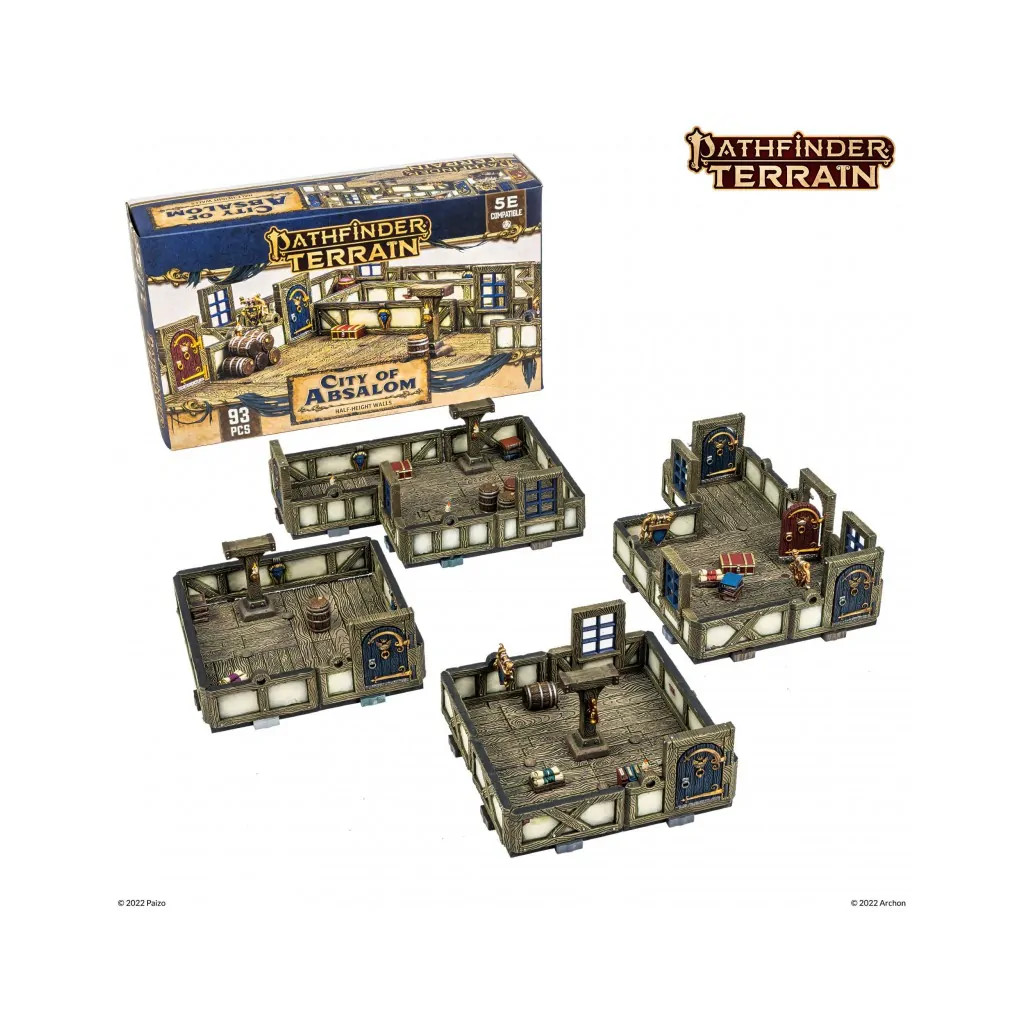 Dungeon & Lasers - Décors - Pathfinder Terrain : City of Absolom