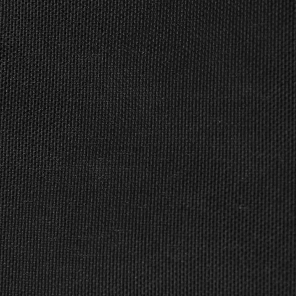 vidaXL - Zonnezeil - Zwart - 3/4 x 3 m