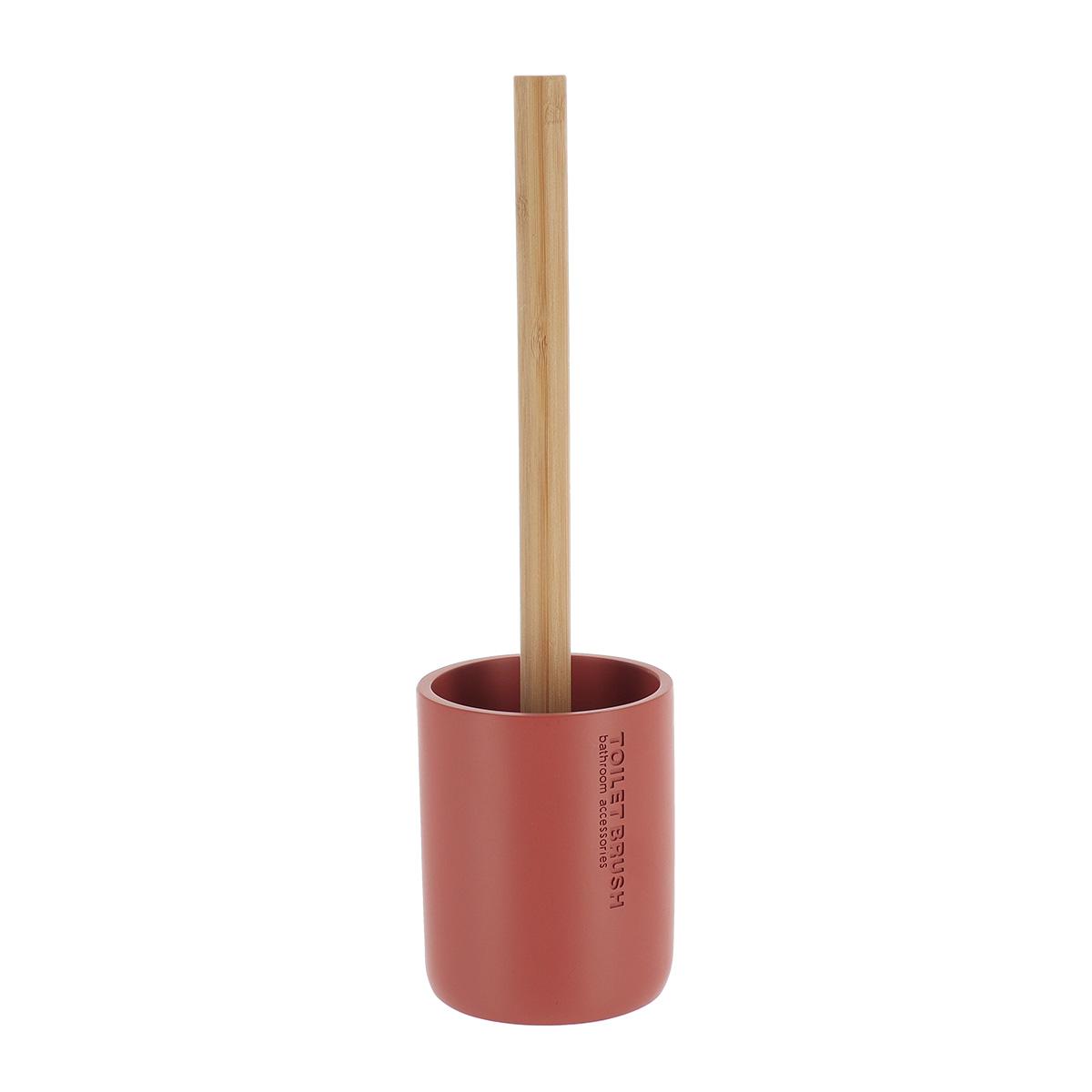 BROSSE WC POLYRESINE TERRACOTTA