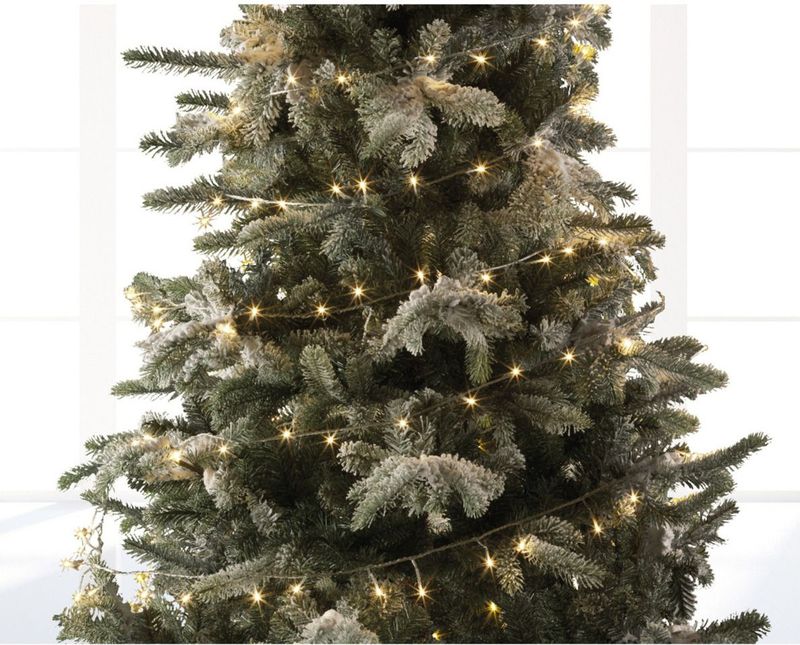 Kerstverlichting - 120 LED Lampjes - Warm Wit - 900 cm - Transparant Snoer - Timer en Dimmer