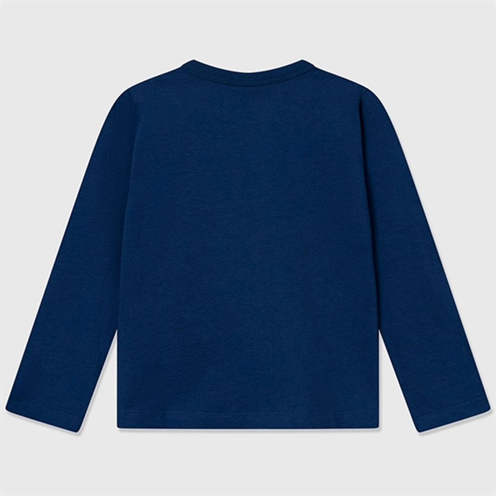 Navy Kim Wizard Badge Bluse - Wood Wood