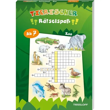 Tessloff Tierischer Rätselspaß. Zoo