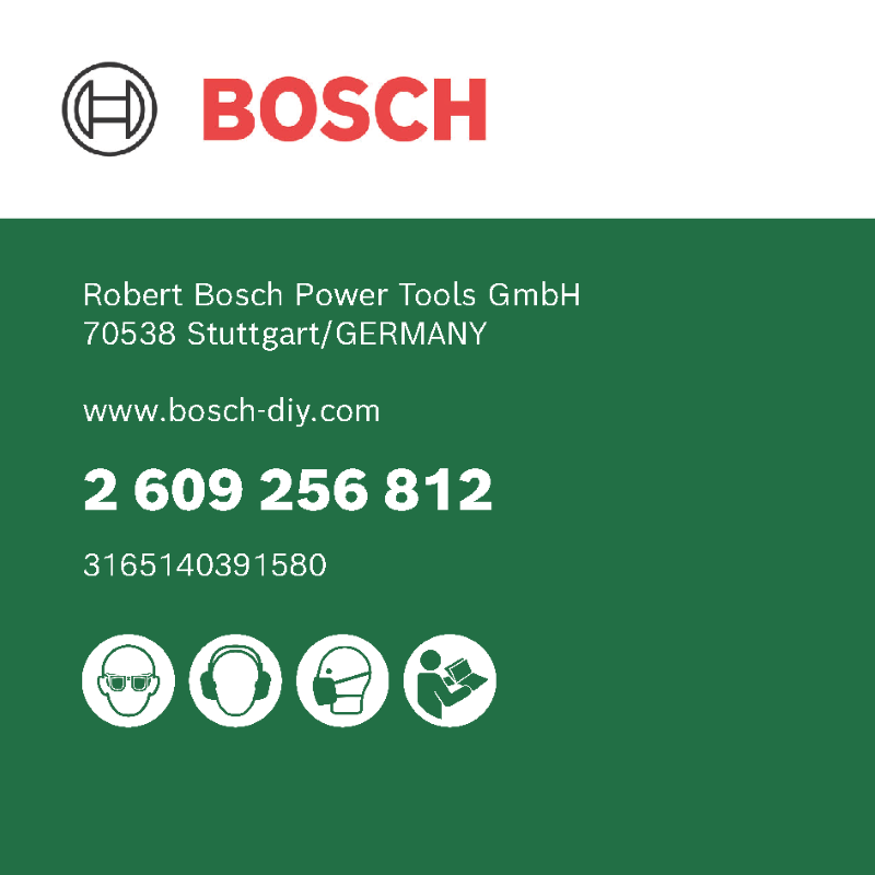 Bosch 2609256812 CIRKELZBL BASIC 170X22X20/16,T24