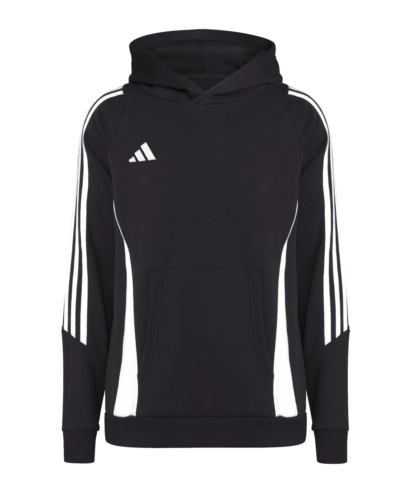 adidas Tiro 24 Hoody Kids Schwarz Weiss