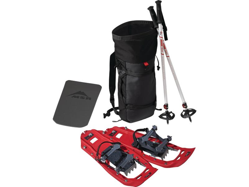 MSR Schneeschuhwanderstöcke Poles DynaLock Trail, 80-140 cm Zweiteiliger Skistock aus Aluminium