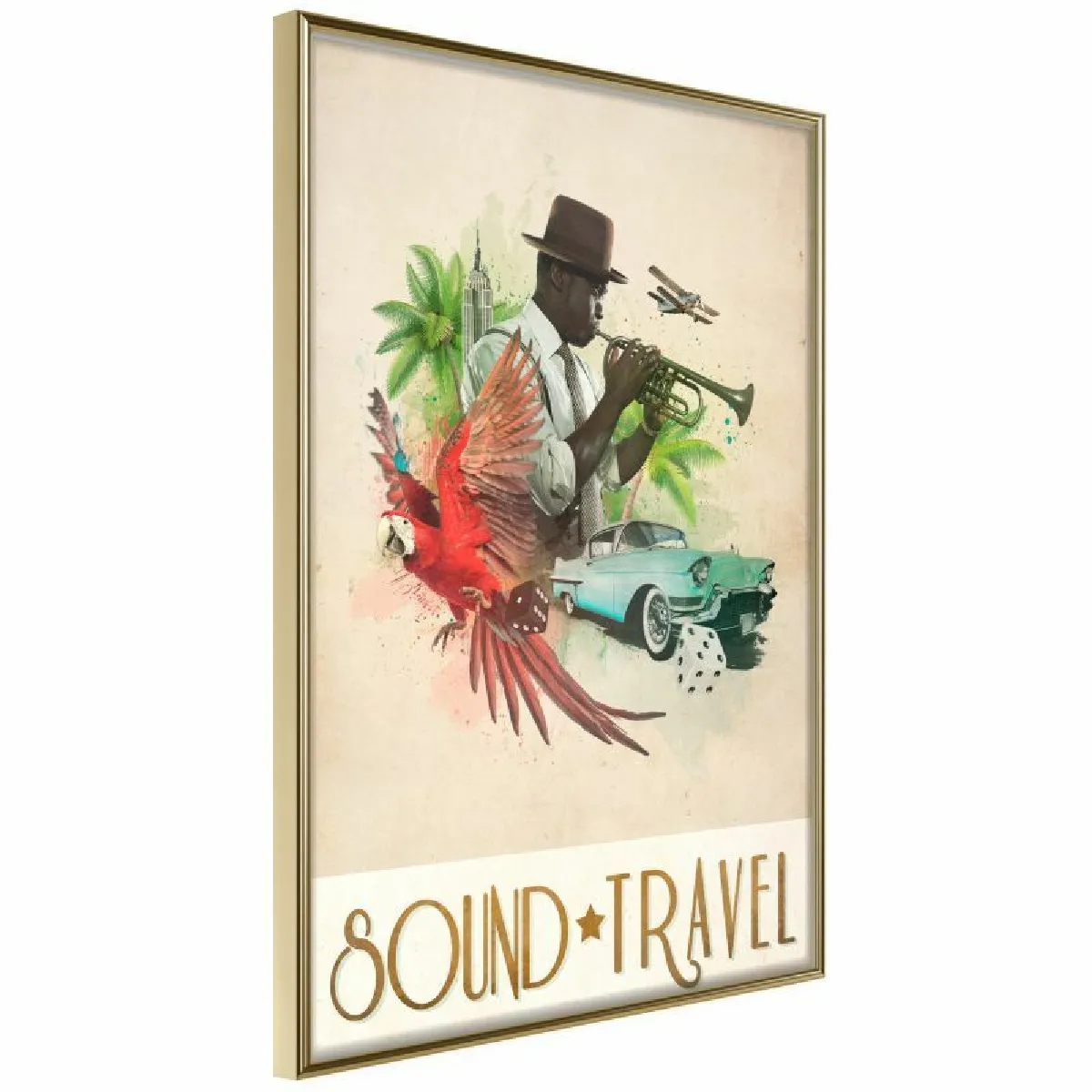 Paris Prix Affiche Encadrée Exotic Travel