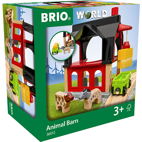 BRIO 36012 stald til dyr