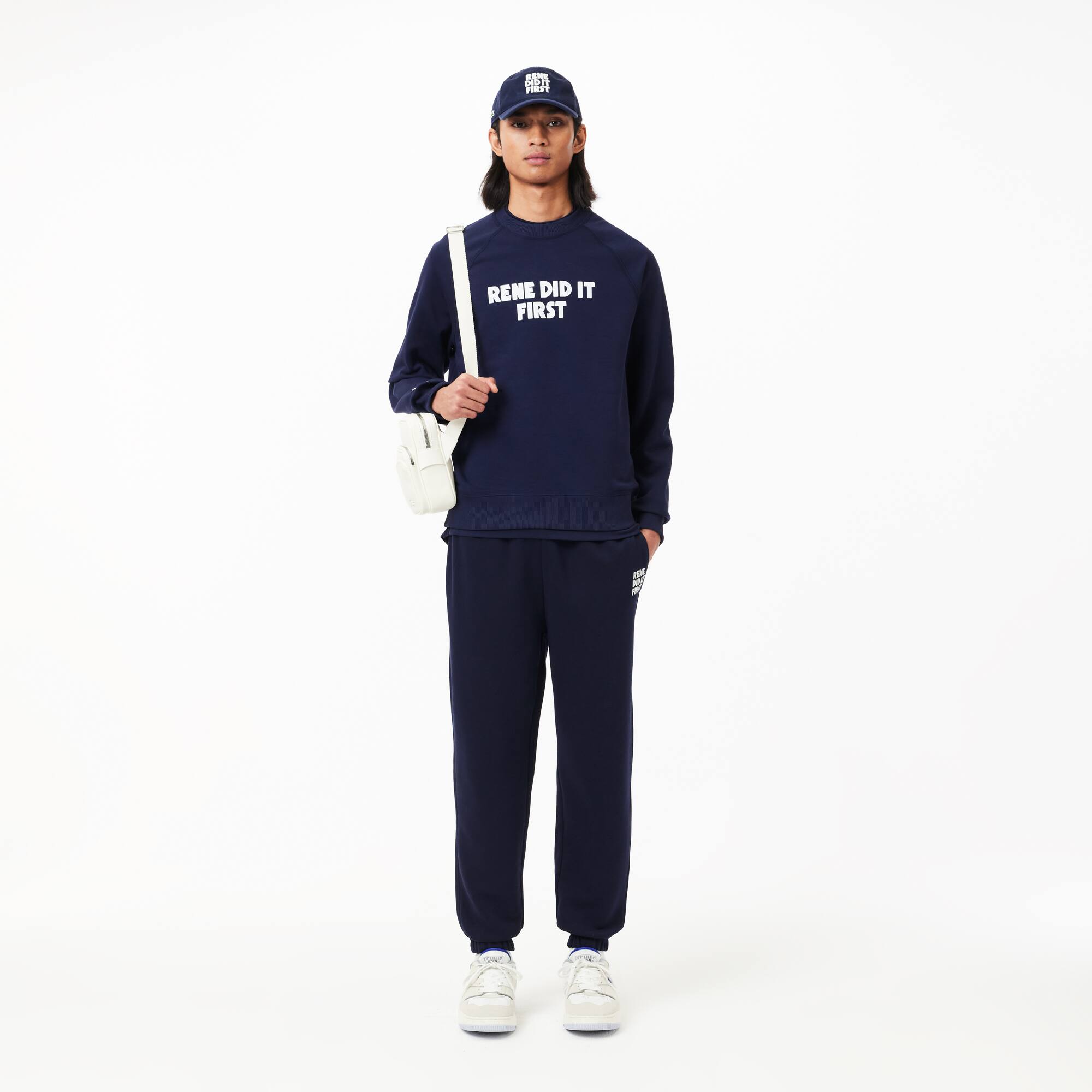 Jogginghose aus Fleece Trainingshosen - Blau - Lacoste - Unisex