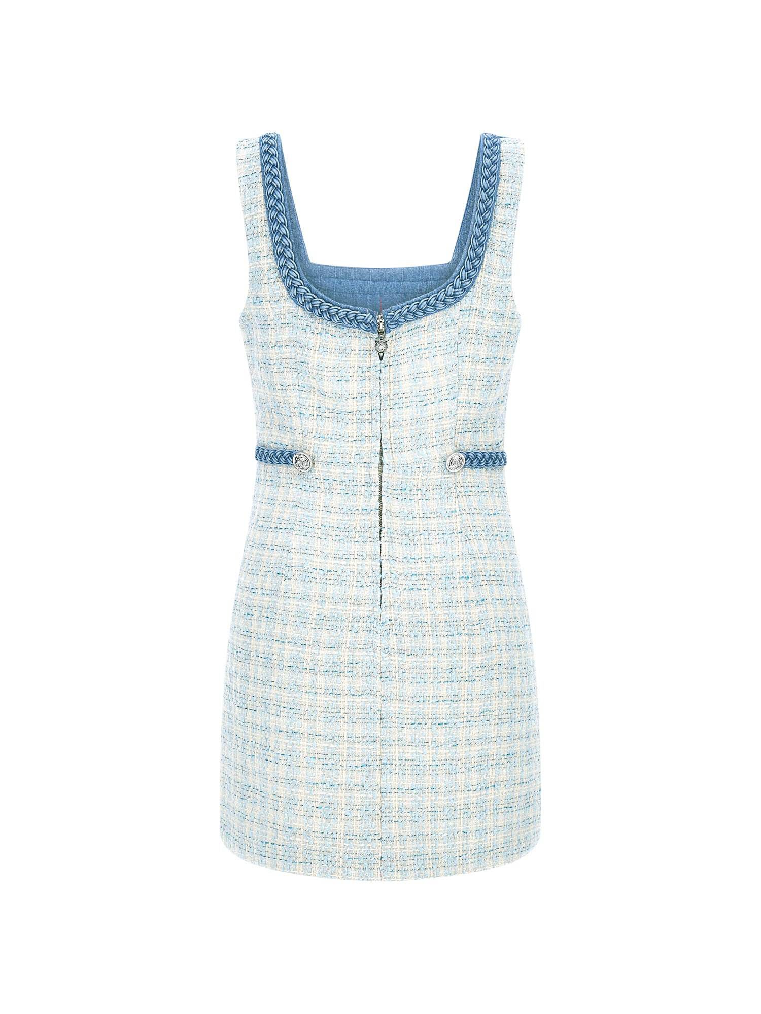 Guess| Damen Minikleid in Tweedoptik TOSCA BRAID DRESS