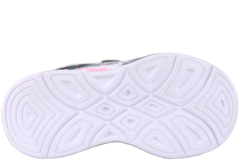 PONNY BLÅ SNEAKERS MED LYS I TEKSTIL OG PU