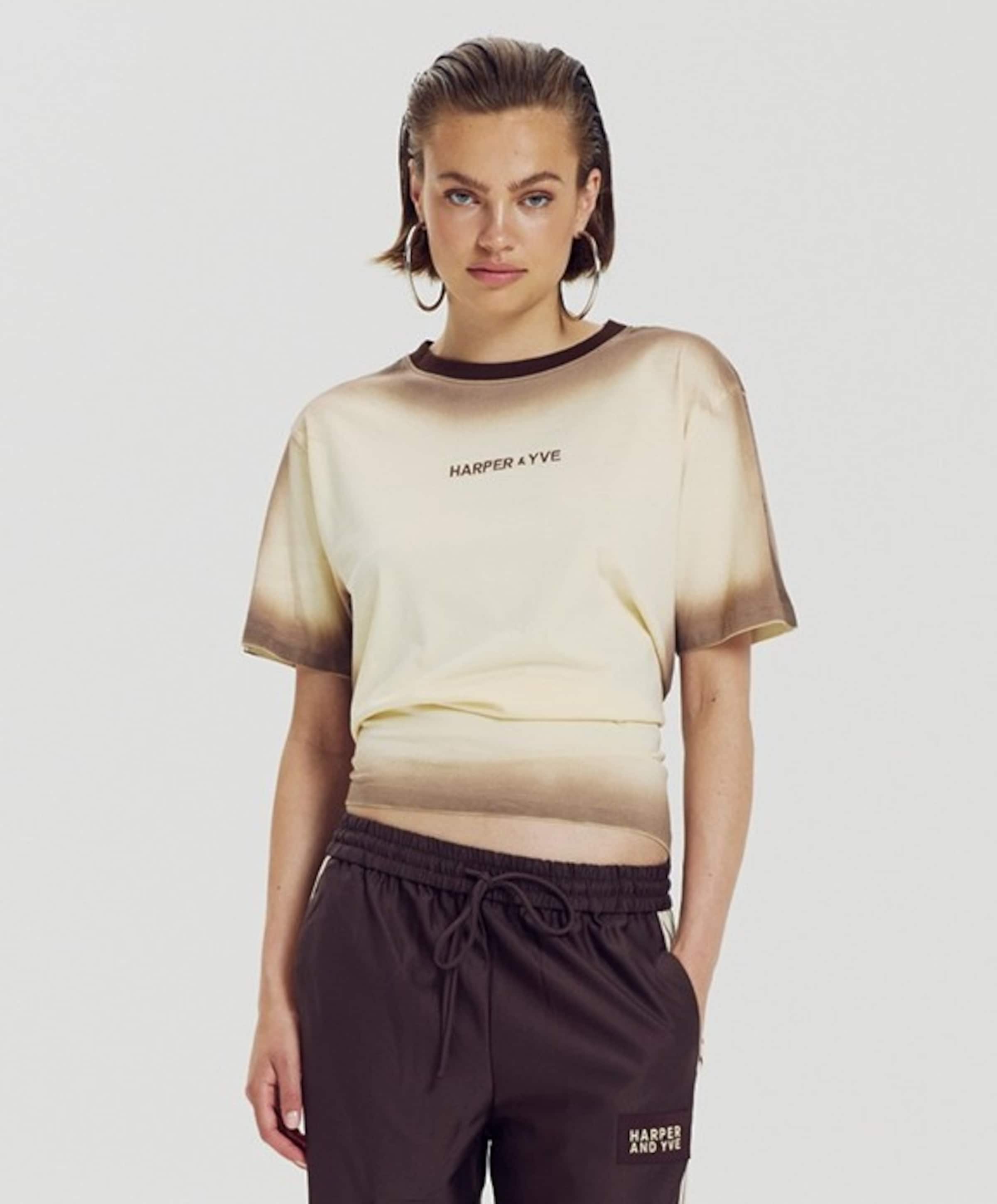 Harper & Yve Dames T-shirt geel