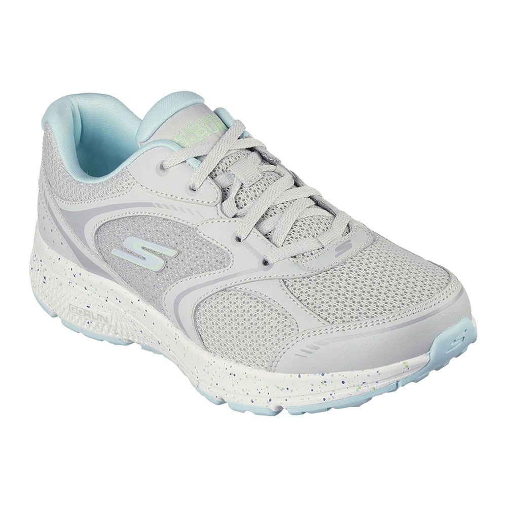 Skechers GO RUN CONSISTENT VIVID HORIZON - Chaussures running Femme gris/bleu