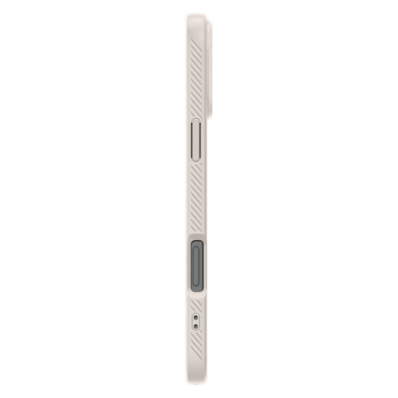 iPhone 16 Pro Liquid Air Case Gummi Hülle (ACS08120) - Natural Titanium (Silber)
