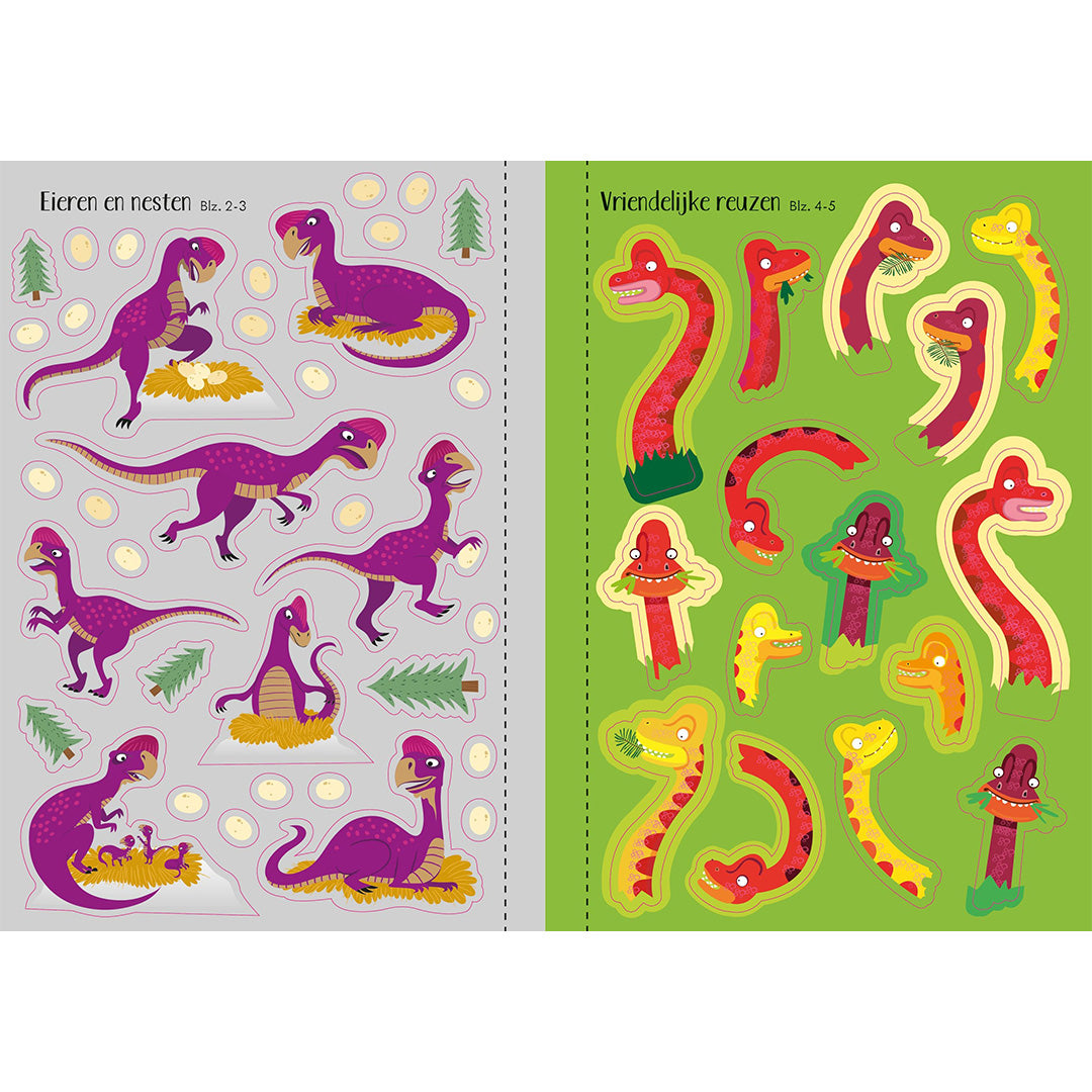 Uitgeverij usborne spelletjeskoffer dinosaurussen