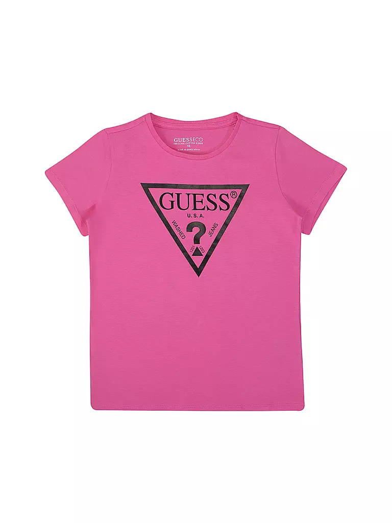 GUESS Mädchen T-Shirt pink