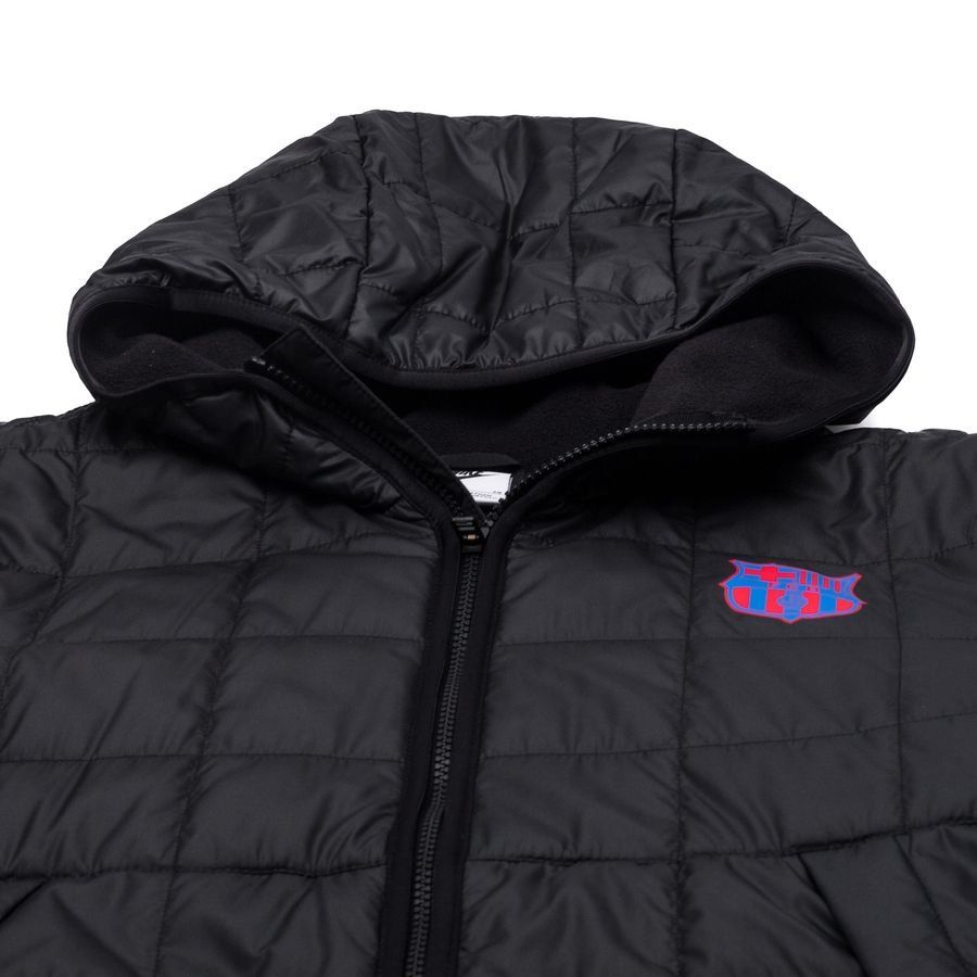 FC Barcelone Manteau d'Hiver NSW Fleece synthetic-fill - Noir/Bleu