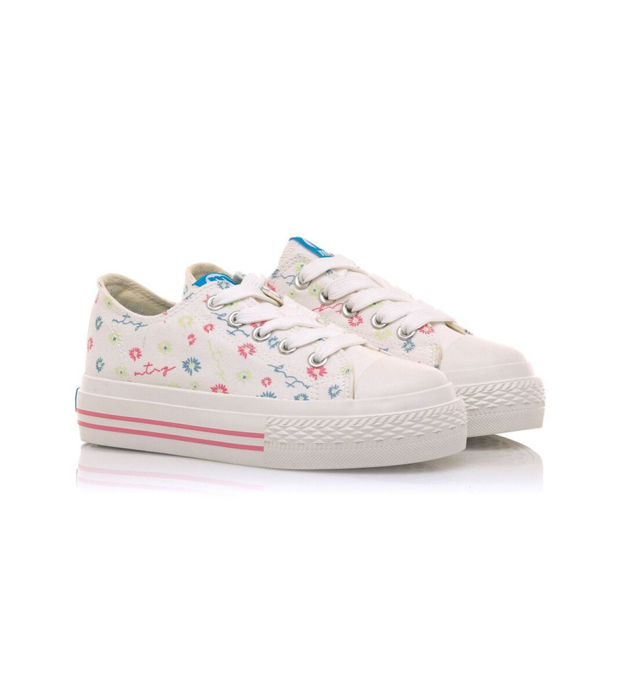 Tênis Mustang Infantil Tamanho Grande Branco