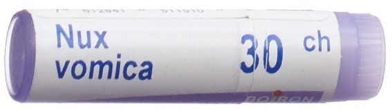 Boiron Nux vomica Glob 30 CH 1 Dos