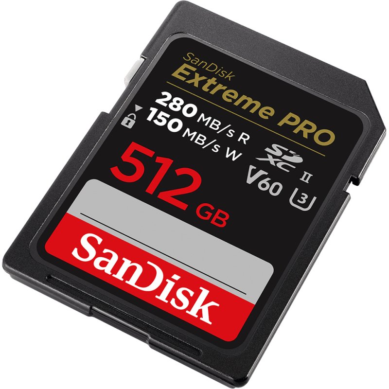 SanDisk SDSDXEP-512G-GN4IN mémoire flash 512 Go SDXC UHS-II Classe 10
