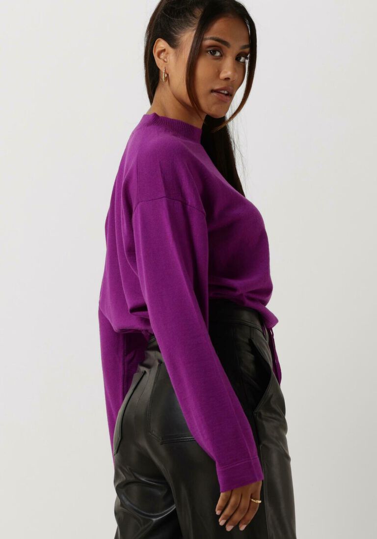 VANILIA paarse vanilia trui merino wool sweater