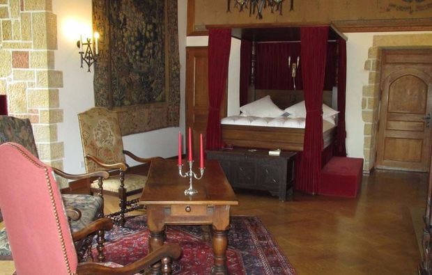 Romantische Übernachtung Neuenburg - einmal Prinzessin sein