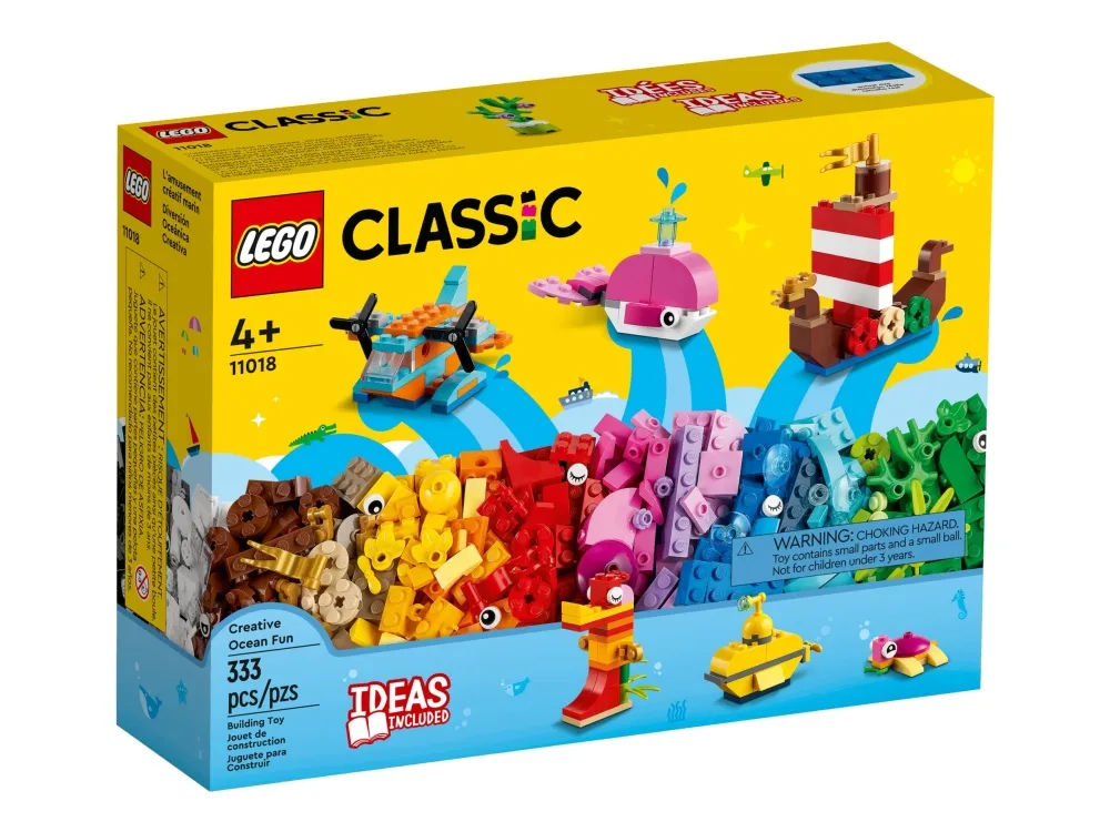LEGO CLASSIC 11018 - Kreativt hav-sjov