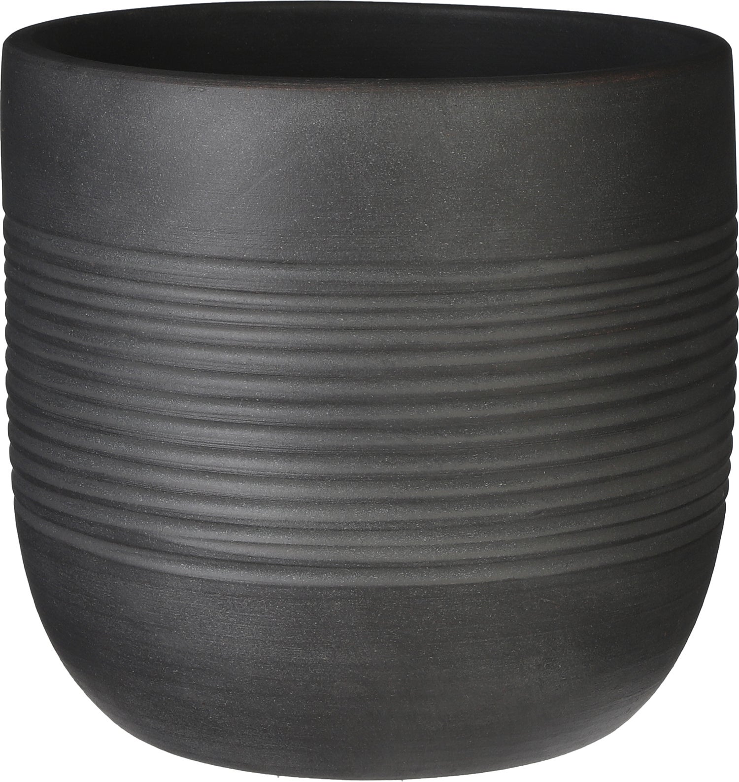 Mica Decorations bloempot Nora grijs D 25 H 24 cm