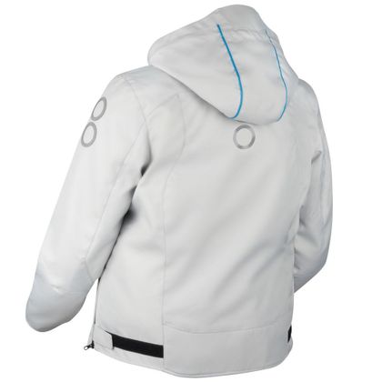 Blouson Bering WARWICK QUEEN SIZE - Gris / Bleu