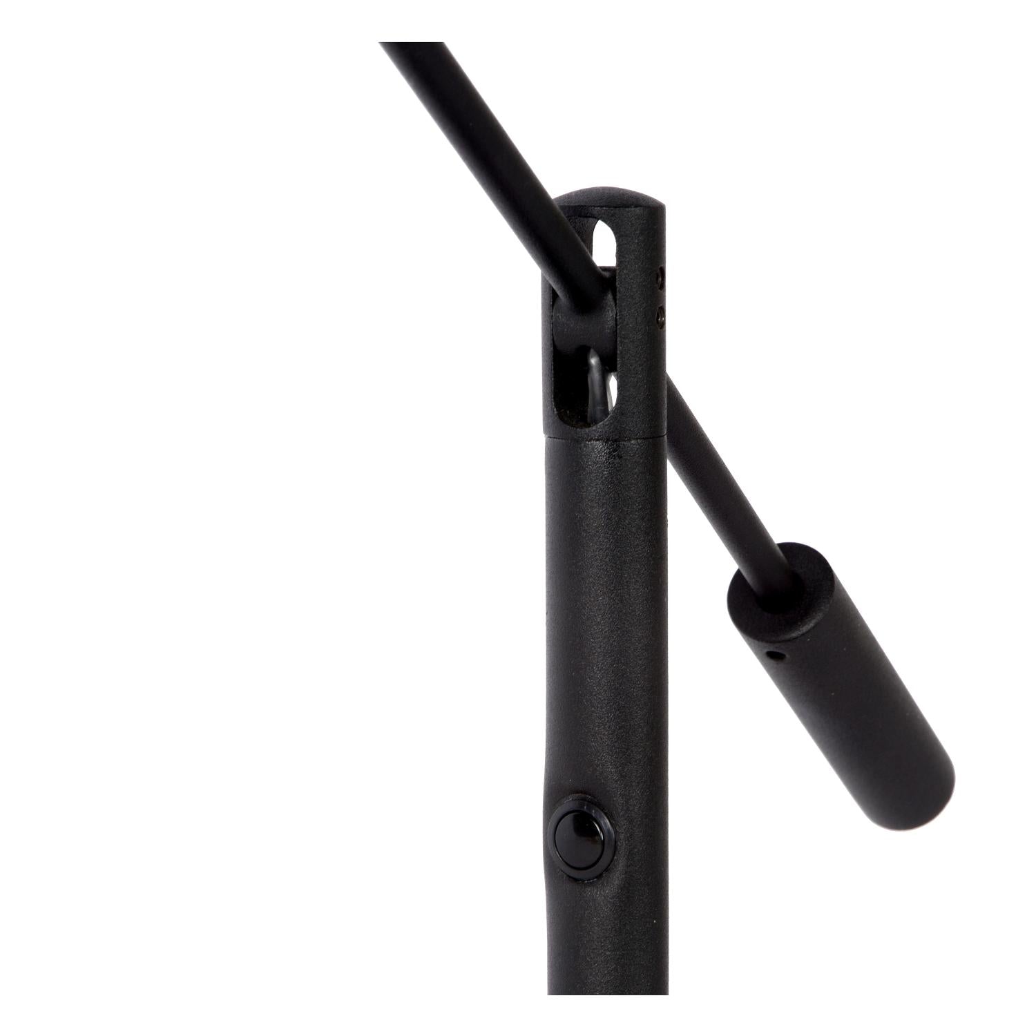 Anselmo bureaulamp LED zwart