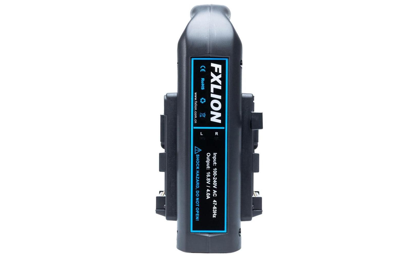 Ladegerät PL-Q280B Fast Charger V-Mount (2 Kanal)<br>Schnellladegerät mit zwei Kanälen